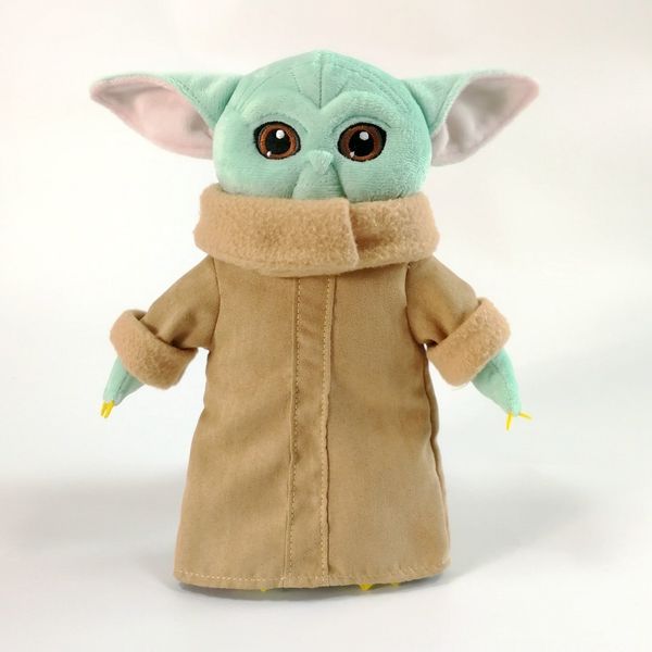 

30cm force awakens baby yodaing war children plush toys cartoon peluche cute star wisdom master kid stuffed toy for kids
