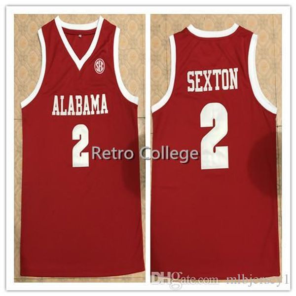 

collin sexton alabama crimson tide jerseys red white stitched any name number college basketball jerseys xs-6xl vest jerseys ncaa, Black;blue