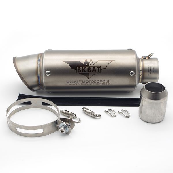 

laser engraved moto exhaust modified projector escape muffler pipe for xmax benelli tnt 300 yz 125 escape gs 500