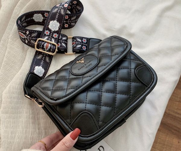 

new 2020 retro women handbags female shoulder crossbody bags ladies artificial leather small stripe messenger envelope bags