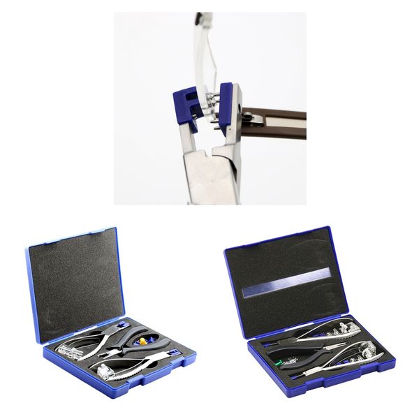 

2set eyeglasses optical repair tool disassembly kit sunglasses fix gears