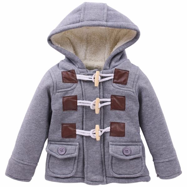 

2020 Kids Clothes For Children Clothing Infant Baby Boy Clothes Autumn Winter Hooded Jacket For Boys Coat Outerwear 1 2 5 6 Year, Red