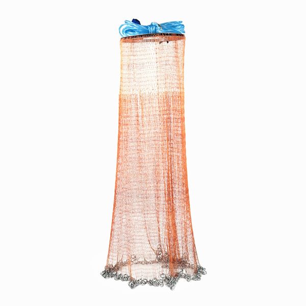

2.4 - 4.8m small mesh hand throw catch fishing net