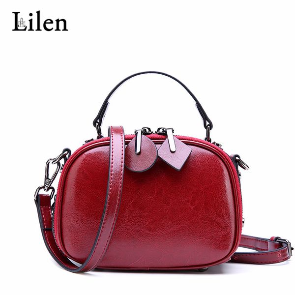 

lilen small women bags simple cowhide handbag fashion wild small flap bag shoulder crossbody bag for girls shopping