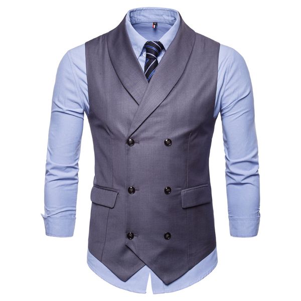 

chalecos para hombre men button casual print sleeveless jacket coat british suit vest colete dropship #0701, Black;white