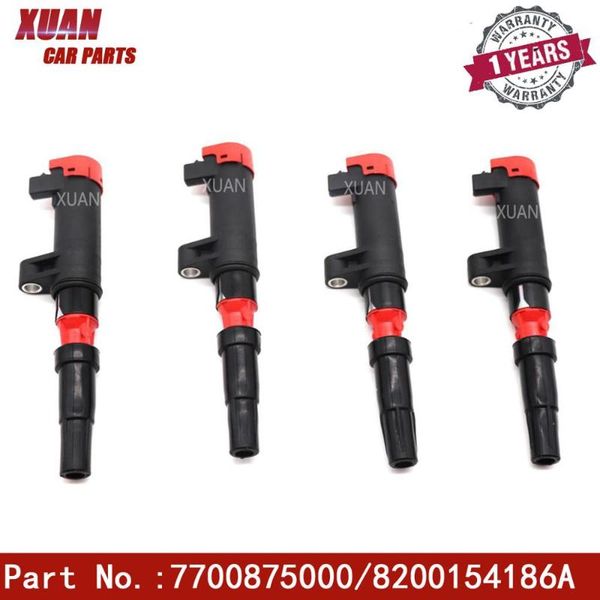 

7700875000 car high performance ignition coil kit for avantime clio laguna megane grand megane scenic espace kangoo