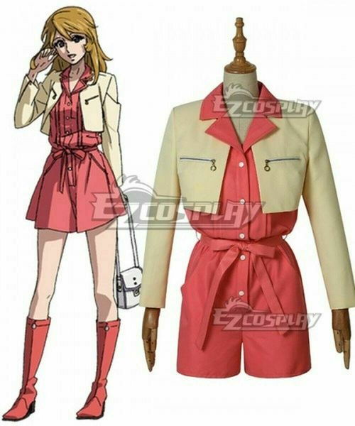 

star blazers: space battleship yamato 2202 yuki mori cosplay costume, Black;red