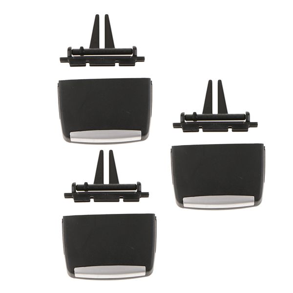 

3pcs front a/c air vent outlet tab clip repair kit fits for bmw x5 e70 (2006-2012), easy to install