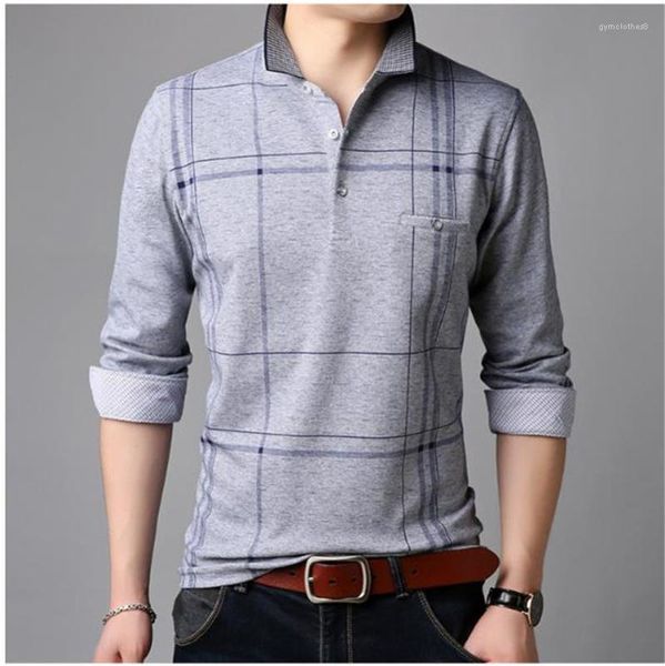 

lapel neck long tees casual slim mens tees spring striped mens tshirt fashion designer, White;black