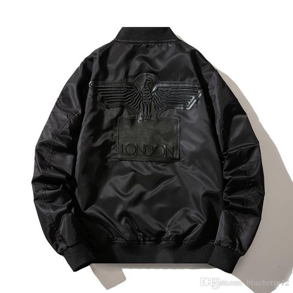 

mens bomber jacket designer pilot jacket printed winter jacket and coat brand clothes asian size s-3xl, Black;brown