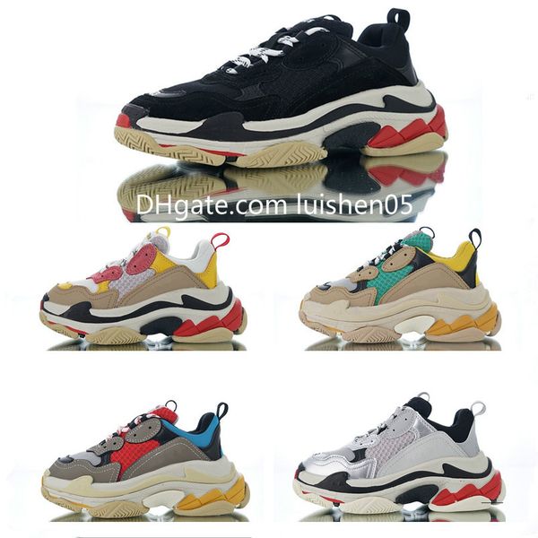 

2018 Hot Sale Luxury Designer Kids Shoe Paris Triple S 2.0 Children's Sneakers Casual Shoes for Best quality Mens Women Sneakers Size28-35 b