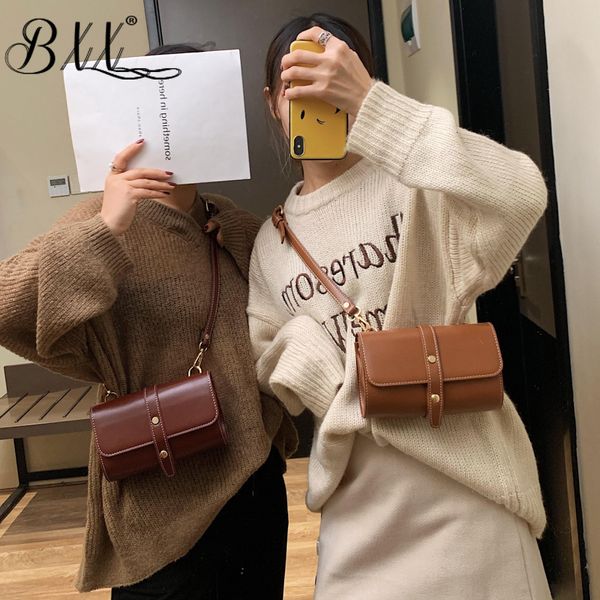 

bxx sac / 2019 fashion luxury handbags women designer solid color joker shoulder crossbody bag small square package zc753