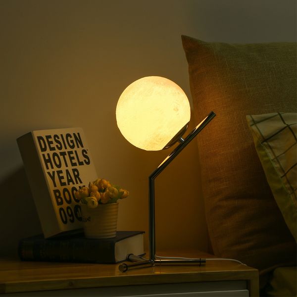 

3d printing moon night lamp usb desklight for bedroom study ball night light creative lamp home decor lighting