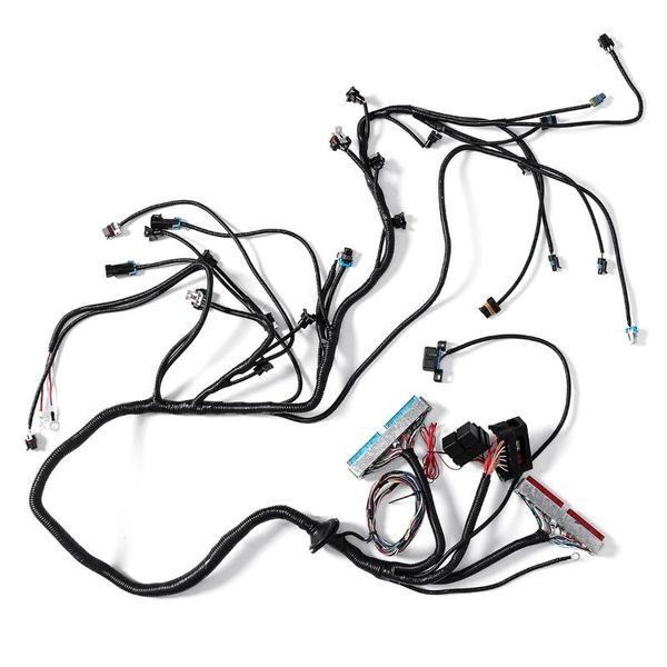 

1997-2006 vortec standalone dbc ls wiring harness for w/4l60e drive by wire 4.8 5.3 6.0 multec engine harness 2003-2007 car