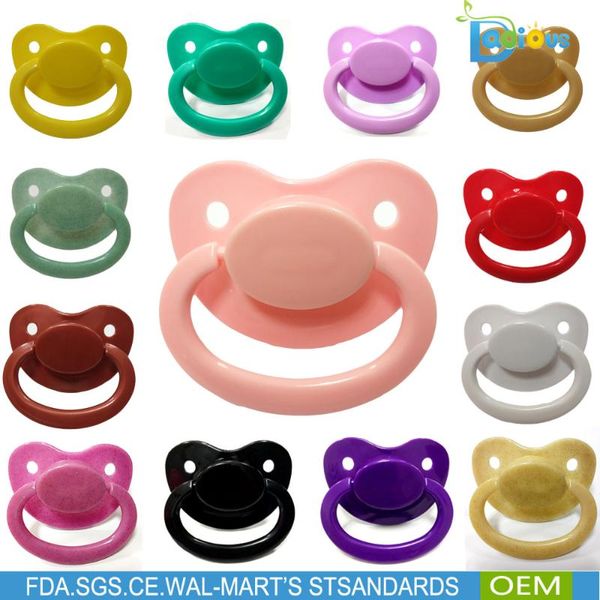 

2017 pacifier toys color plus size pacifier