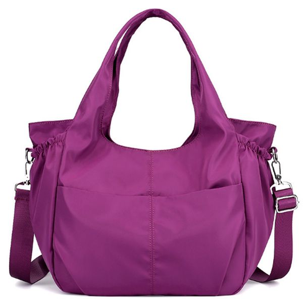 

outdoor yoga mat bag gym ladies sports bag ladies handbag shoulder training handbag purple