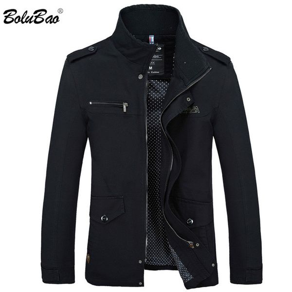 

bolubao men jacket coat new fashion trench coat new autumn brand casual silm fit overcoat jacket male y190923, Black;brown