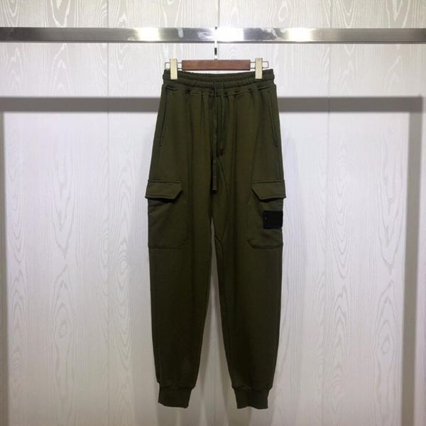 

designer pants fashion mens beam foot trousers solid color jogging pants size m-xxl 5c9o, Black