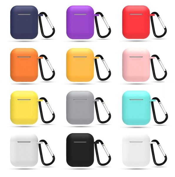 

factory sale airpods 1 case cover silicone anti lost dirty for airpods 1 shockproof earphone protective cover waterproof