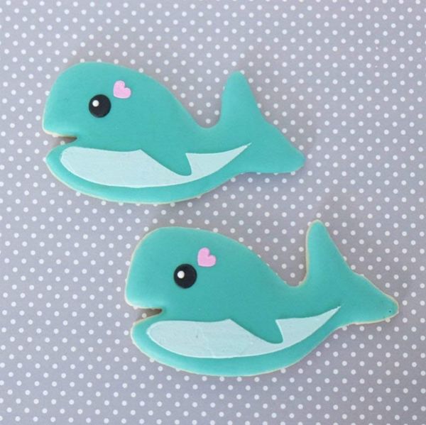 

keniao whale cookie cutter океана существо бисквит cutter для детей - рыба кондитерские изделия / хлеб cutter - 9,7 x 5 cm - нержавеющая ста