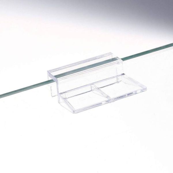 

новый 4шт рыбы aquatic pet частей аквариум fish tank акриловые клипы крышка опоры стекла держатели для питомцев