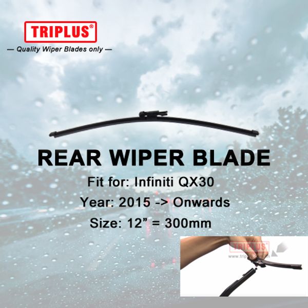 

rear wiper blade for infiniti qx30 (2015-onwards) 1pc 12" 300mm