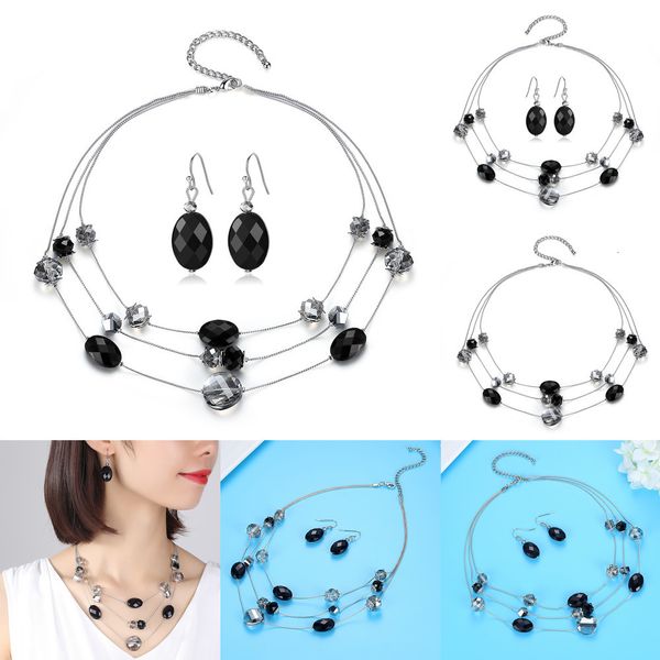 

капелнй Ѭок вадба обѬђалное комплек велиѬн изделий дл женин подаѬок, Silver