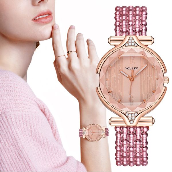 

irregular dial diamond design women watch fashion brand quartz wrist watch gifts clock ladies relogio femenino #w, Slivery;brown