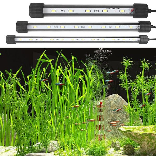 

marine aquarium led lighting waterproof lamp fish tank lights pecera iluminacion rgb aquarium led bar light