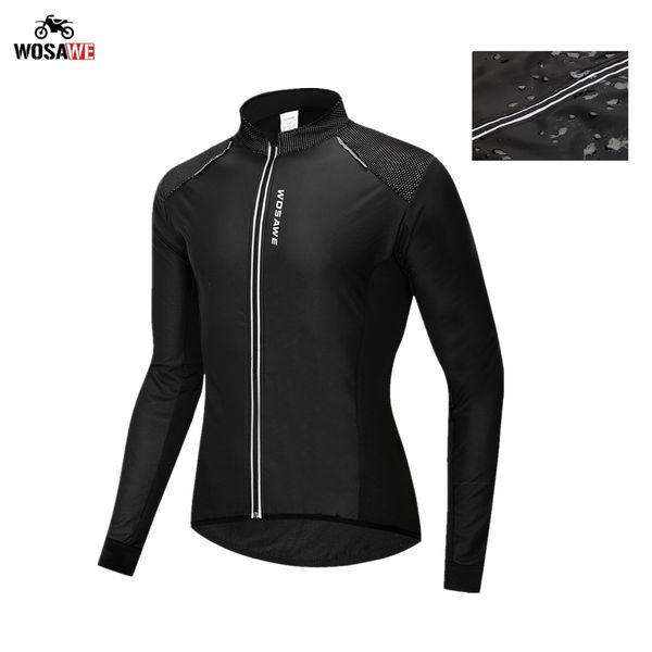 

wosawe motorcycle jacket motocross waterproof jacket pu leather winter thermal road bike jerseys chaqueta de moto