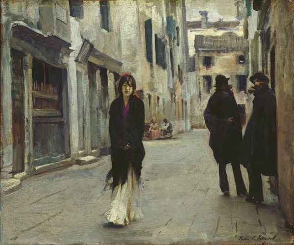 

john singer sargent street in venice home wall art decor handpainted &hd print oil painting on canvas wall art canvas pictures 190903