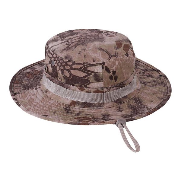 Camouflage Taktische Hut Sommer Sport Sun Caps Boonie Fischer Hüte Eimer Stil Männer Training Frauen Outdoor Jagd