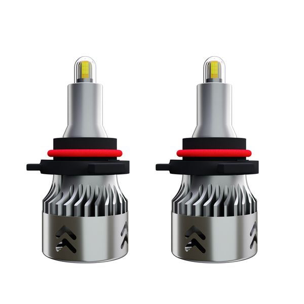 

automotive anti- circuit design led car headlight bulb 9600lm 6000k car model h1 9005 9006 h7 h11 energy-saving bulb