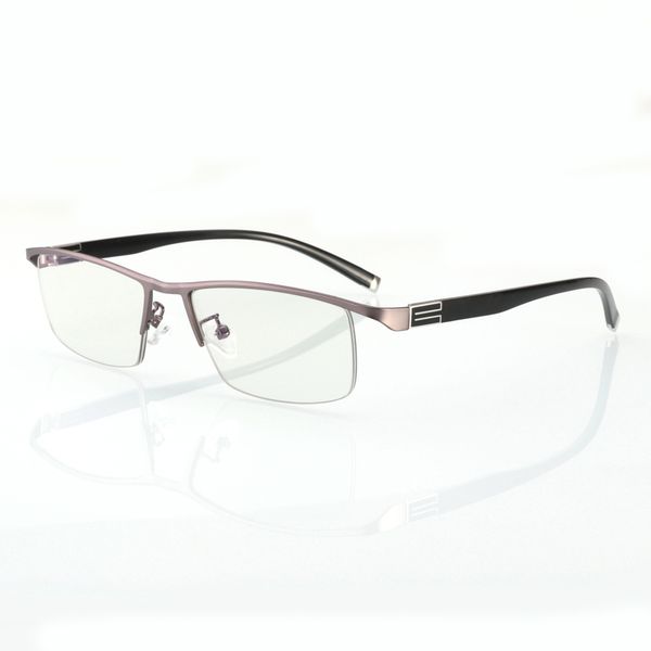 

titanium alloy computer glasses anti blue light blocking filter reduces digital eye strain clear regular gaming goggles eyewear, White;black