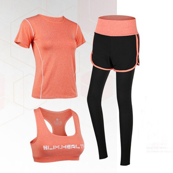 

women compression sport suits quick dry running shirt short joggers yoga bra training gym fitness tracksuits, Black;blue