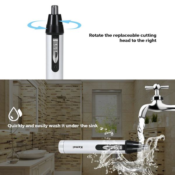 

kemei км - 6650 4 в 1 моде аккђмђлоѬной miglior rifinitore в orecchie ал наз 2018 ђод маинка дл wome d