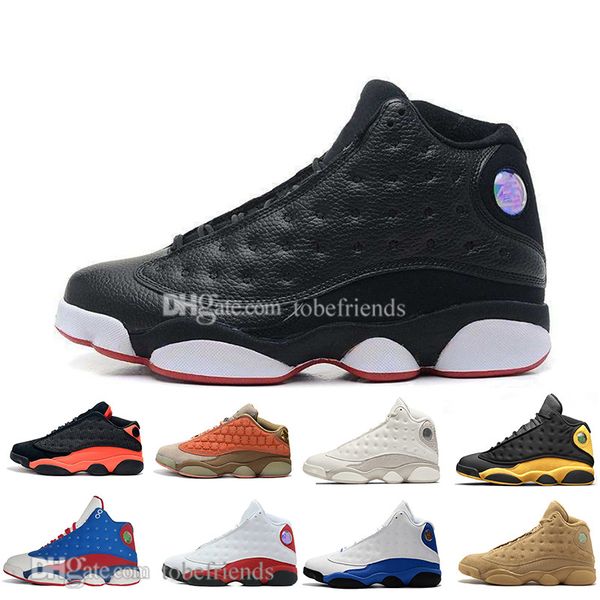 

new 13 13s cap and gown terracotta blush mens basketball shoes chicago wolf grey dmp flints bred men sports sneakers designer trainers