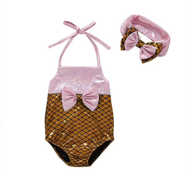 

девочка bodysuits малышей дети baby girl купальники купальник бикини купальный костюм русалка пляжная baby girl одежда bodysuit