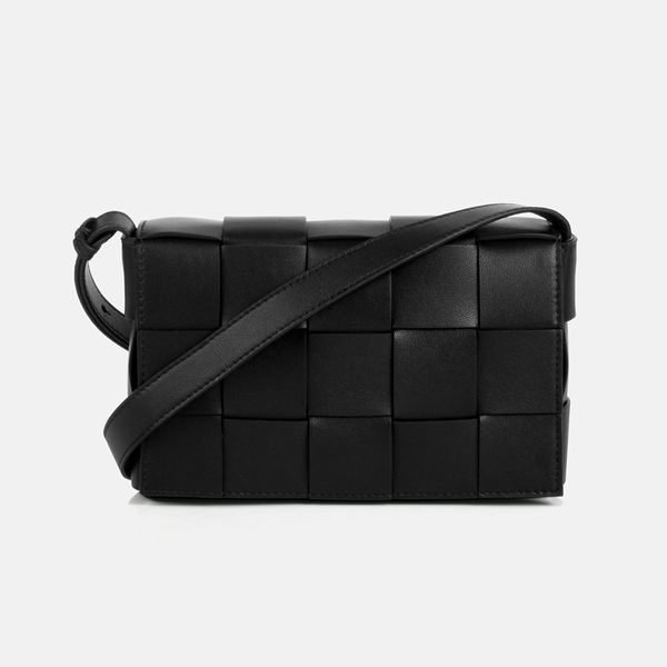 

luxury handbags women bags designer knit leather shoulder bag women messenger bag pu leather woven purses and handbags