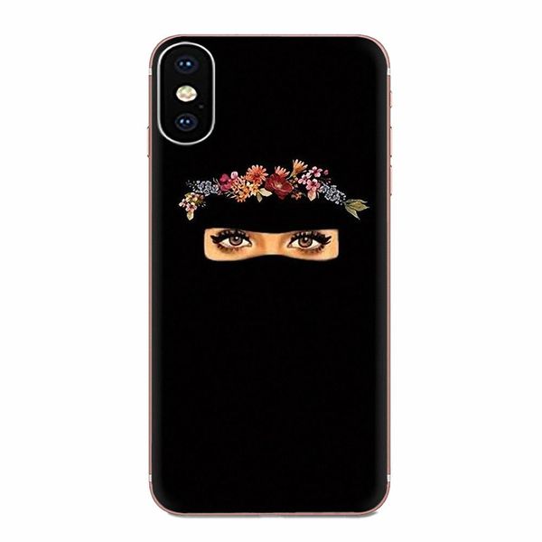 

custom muslim islamic gril eyes for samsung galaxy a51 a71 a81 a90 5g a91 a01 s11 s11e s20 plus ultra soft cover case mwree