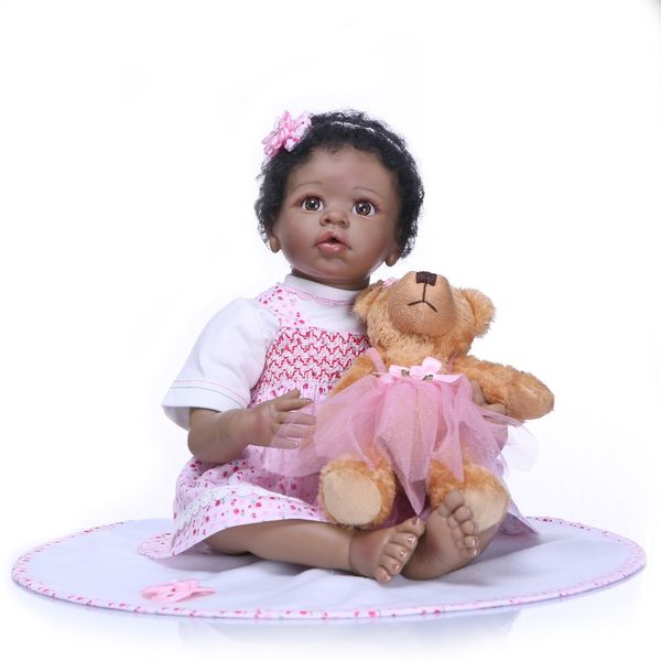 

55cm bebe realista reborn doll lifelike girl reborn babies silicone dolls toys for children xmas gift bonecas for kids toys