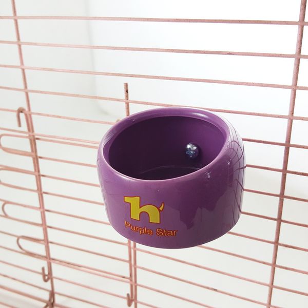 

parrot birds hamster squirrel ceramics bowl can fixed ceramics bowl