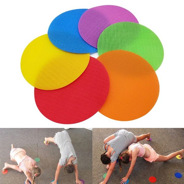 

mark sticker colorful round floor tape funny game dancing formation marker multi-functional tape family game accessories