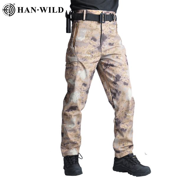 

outdoor pants hiking camping windproof cargo pant camouflage tactical casual trousers men pantalon hombre, Black;green
