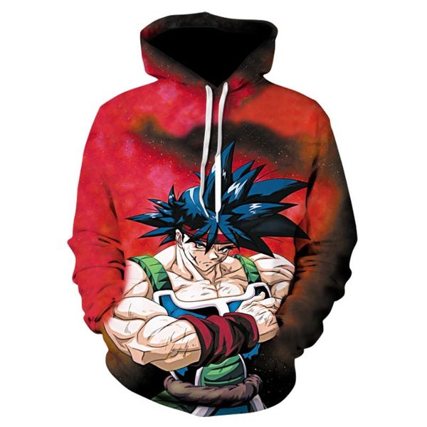 

goku hoodie coat sweatshirts tracksuit long sleeve men women 3d print hoodie hoodies pullover streetwear, Black