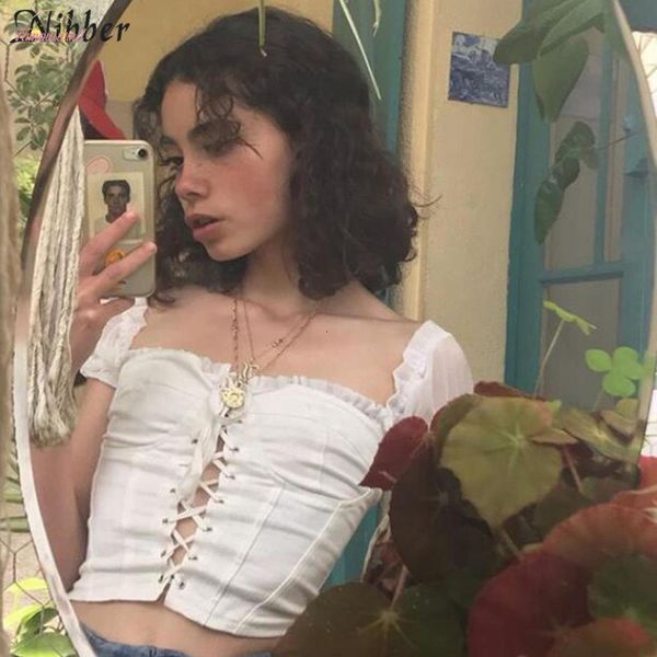

2020summer hollow club wear crop womens tshirts fashion solid office ladies elegant off shoulder slim wild casual teeshirts, White
