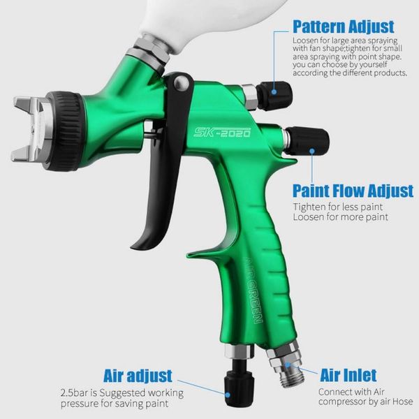 

professional car paint spray gun sk2020 automotive paint spray gun new 4s shop dedicated high-end tools
