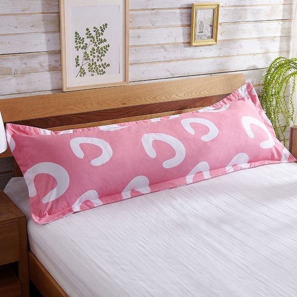 Ultra Soft Microfiber Body Pillowcase Printed Pregnancy Long Body