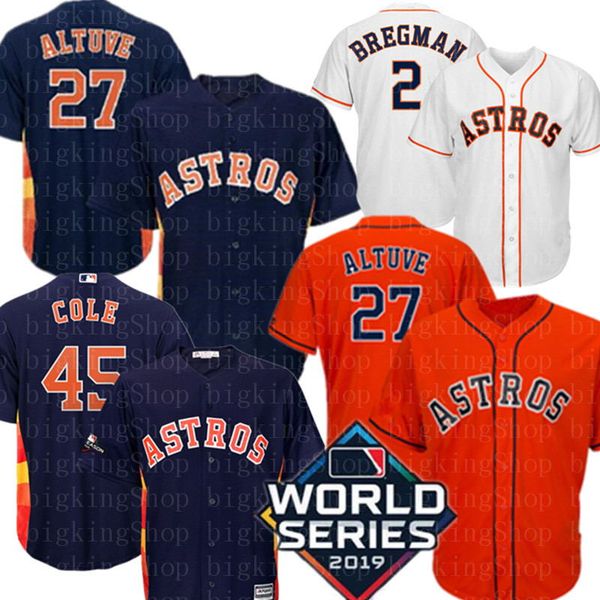 

Hou ton a tro 27 jo e altuve jer ey 45 gerrit cole 2 alex bregman 35 ju tin verlander george pringer jer ey 2019 world erie bound, Blue;black