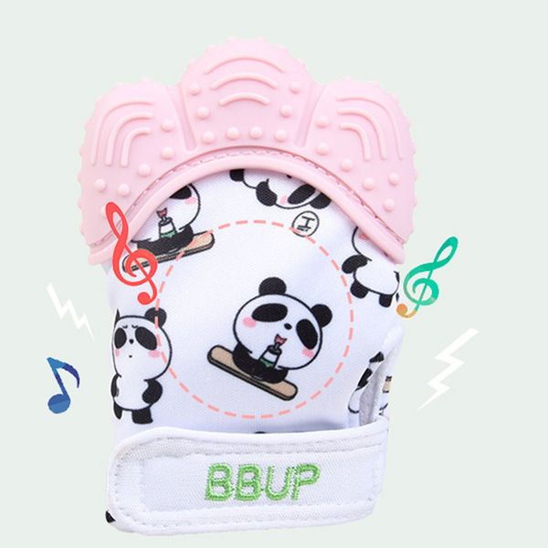 

cute cartoon panda silicone molar gel